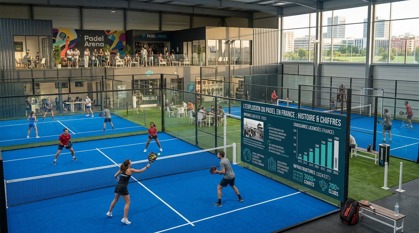 Pourquoi le padel explose : histoire et chiffres d'un sport en pleine croissance